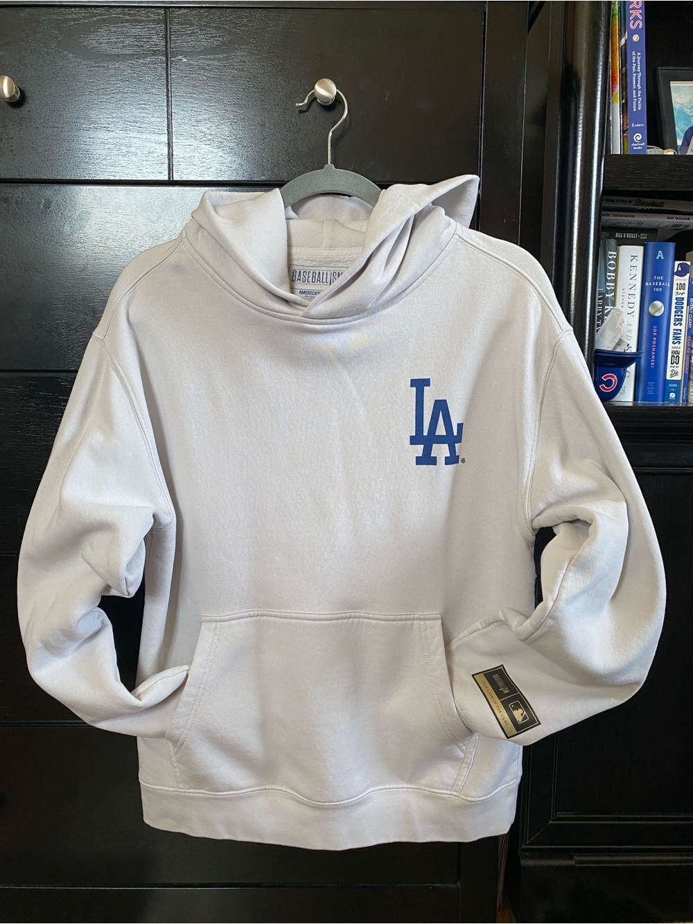 2024 WS Los Angeles Dodgers Light Gray Pullover Hoodie